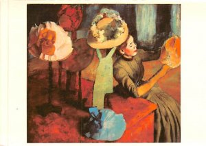 The Millinery Shop by Edgar Degas The Art Institute of Chicago, IL USA Unused