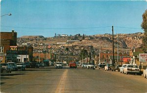 Postcard Montana Butte Harrison Avenue 1950s Lauretta Studios 23-8466