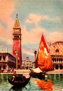 Italy Venezia Lesser St Mark's Square