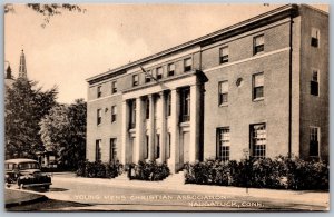 Vtg Naugatuck Connecticut CT Young Mens Christian Association 1940s Postcard