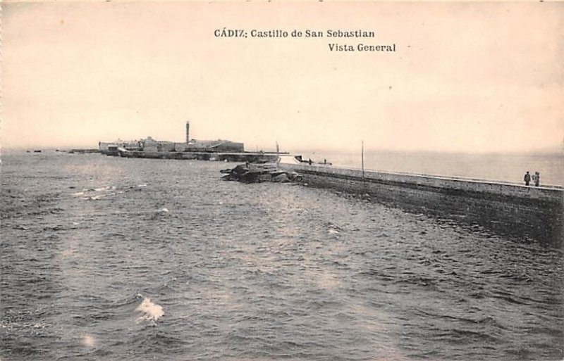 Castillo de San Sebastian Cadiz Spain Unused 