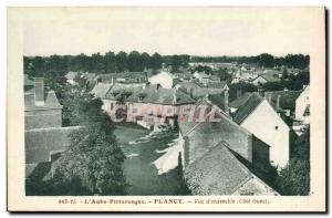 Plancy - View of & # 39Ensemble - Old Postcard