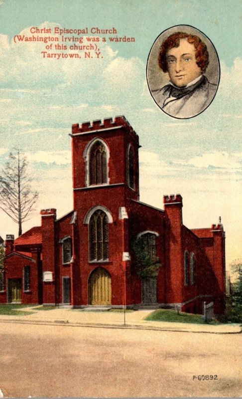 New York Tarrytown Christ Episcopal Church 1917