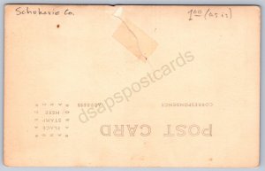 K32/ Gilboa-In-The-Catskills Dam New York RPPC Postcard c10 Water Supply 836