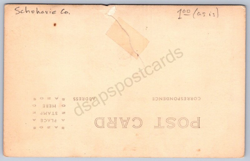 K32/ Gilboa-In-The-Catskills Dam New York RPPC Postcard c10 Water Supply 836