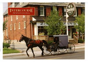 PA - Intercourse. The Heart of Lancaster Amish Community (continental size)