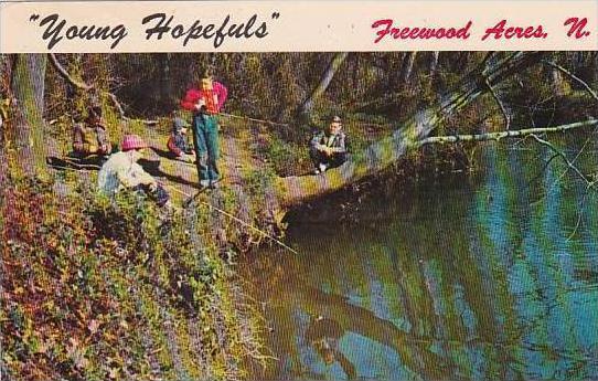 New Jersey Freewood Acres Young Boys Fishing