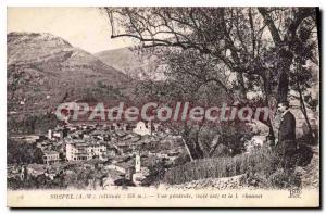 Postcard Old Sospel General view