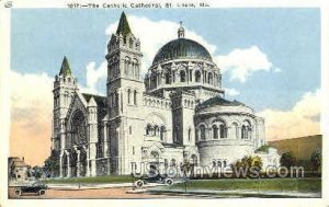 The Catholic Cathedral - St. Louis, Missouri MO Postcard