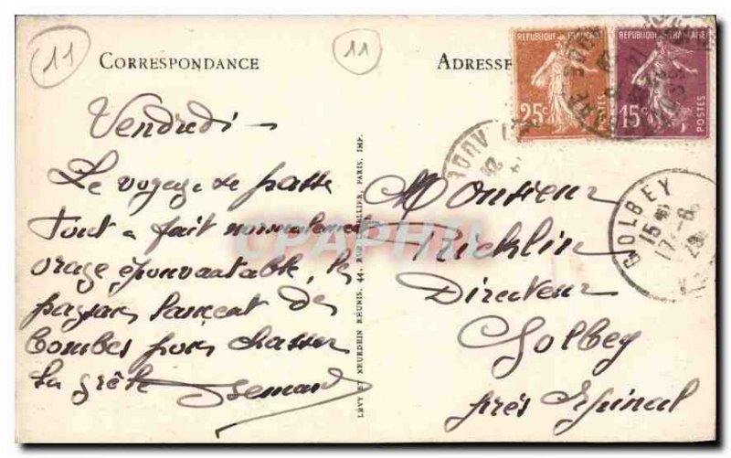 Postcard Old Carcassonne The High Strings