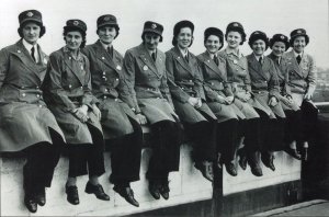 London Transport 1946 Bus Drivers Women Post WW2 Postcard