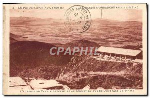 Old Postcard Pic de Sancy La Banne d & # 39Ordanche L & # 39auberge Mercury t...