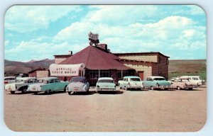 GRANBY, CO Colorado~ Roadside ARNOLD'S CHUCK WAGON INN Cool c1950s Cars Postcard