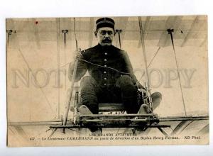 205403 FRANCE AVIATION Farman airplane pilot CAMERMANN #437