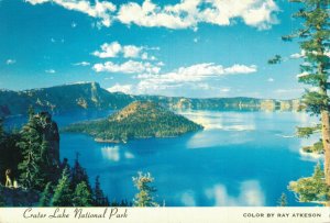 USA Crater Lake National Park Oregon Vintage Postcard BS.06