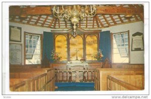 Interior, St. Peter's Church, St. George's, Bermuda, 1940-1960s