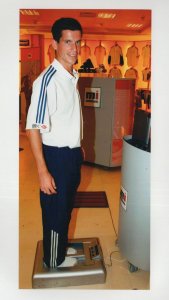 Tim Henman London Scales Sports Shop For Tennis Shoes Press Photo