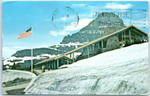 Postcard - Logan Pass Visitors Center, Glacier National Park - Browning, Montana