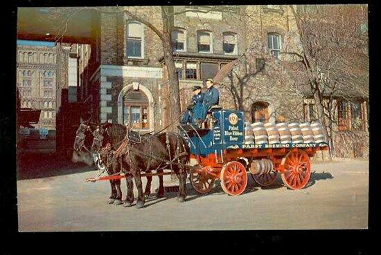 WI, Old Milwaukee, Wisconsin, Brewery Wagon, L.L. Cook