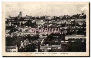 Old Postcard Angouleme Vue Generale South Side