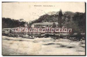 Old Postcard Besancon les Bains Doubs From Edges