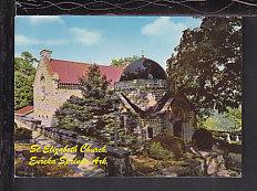 St Elizabeth Church,Eureka Springs,AR Postcard BIN 