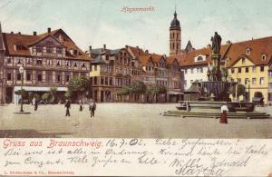 BF17558 hagenmarkt braunschweig  germany front/back image