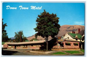 c1960's Down Town Motel East Broadway Missoula Montana MT Unposted Postcard