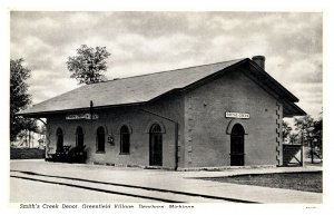 Postcard MI Dearborn - Smith's Creek Depot - Greenfield Village