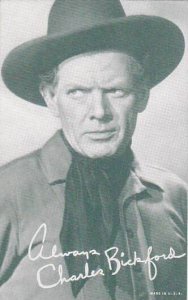 Charles Bickford Vintage Arcade Card