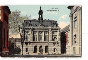 Binghamton New York NY Postcard 1907-1915 City Hall