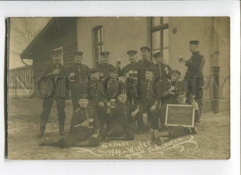 3087468 GERMANY BEER & cigarette advertising Vintage photo PC