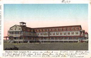 Longport New Jersey Aberdeen Hotel Copper Windows Antique Postcard K31551