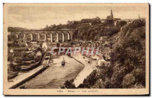 Postcard Old Dinan Vue Generale