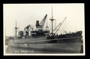 bf043 - Isherwoods Cargo Ship - Arctees , built 1934 - postcard B Feilden