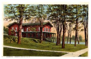 Postcard HOSPITAL SCENE Seneca Falls New York NY AU9067