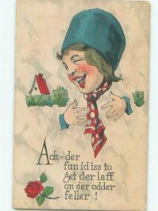 Divided-Back CHILDREN SCENE Great Postcard AA6064