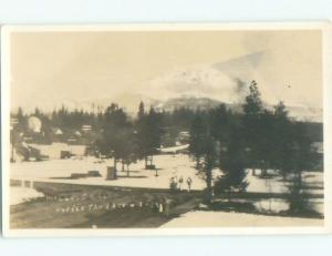 Pre-1950 rppc NICE VIEW Mccloud - Near Mount Shasta & Weed & Dunsmuir CA i5883