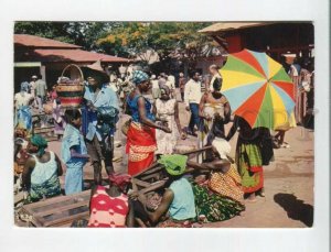 470809 Africa in pictures market Old photo postcard