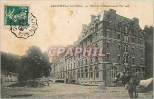 'Old Postcard Bagnoles de l''Orne Hotel de l''Etablissement Thermal'