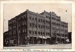 View of Lee Hotel, Oklahoma City Undivided Back Vintage Postcard O46