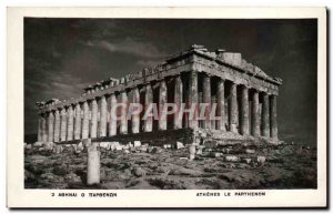 Old Postcard Athens Parthenon