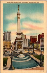 Indiana Indianapolis The Soldiers and Sailors Monument