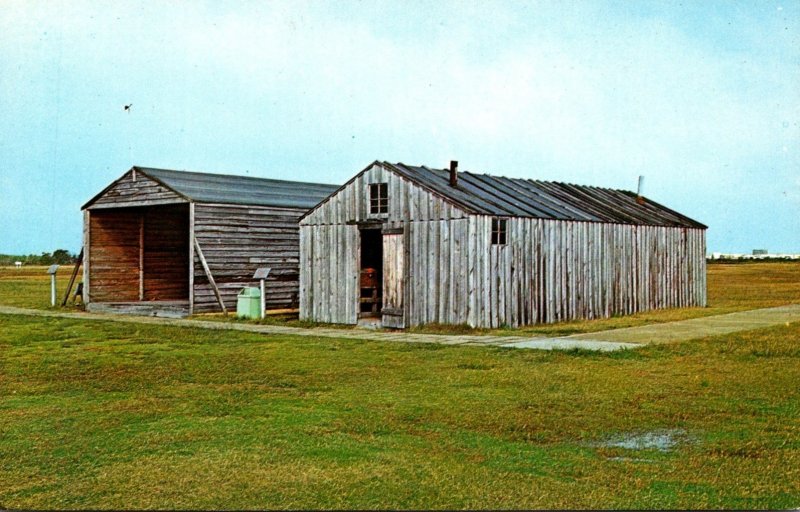 North Carolina Kitty Hawk Wright Brothers 1903 Camp Buildings 1903 Reproduced