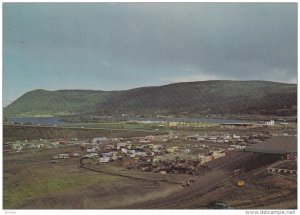 Aerial View of Williams Lake on the Cariboo Highway, British Columbia, Canada...