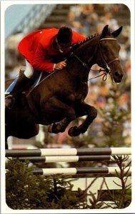 1983 Robinsons Sports Card Horse Show Jumping Harvey Smith On Sanyo Video sk9188