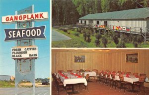 Florence South Carolina Gangplank Seafood Restaurant Vintage Postcard AA31629