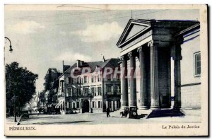 Old Postcard Perigueux Courthouse