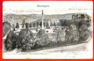 aa7837 - Ansichtskarten VINTAGE  POSTCARD: GERMANY Deutschland - Stuttgart 1900
