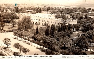 Mexico Crespo Panorama Visto Desde La Torre 1948 Real Photo